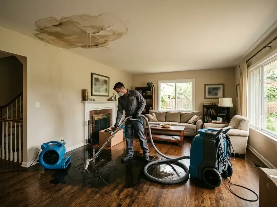 attic-pipe-burst-ceiling-drip-008 — frequently asked questions, Water Damage Restoration & Carpet Care in Pullman, WA